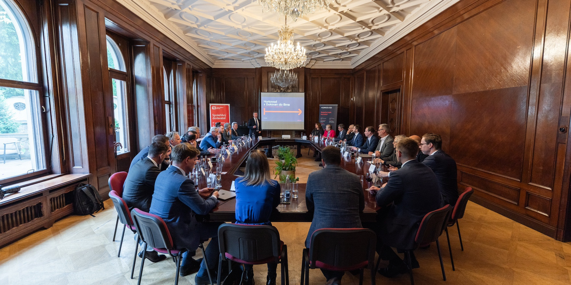 Setkání s ambasadory ve vile Engelsmann 14. 5. 2026