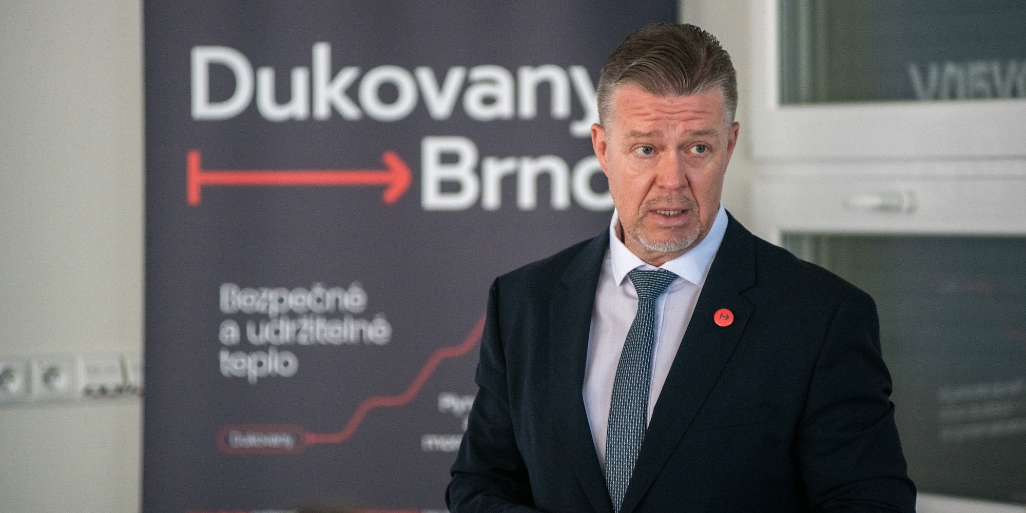 Tisková konference k projektu horkovodu Dukovany–Brno