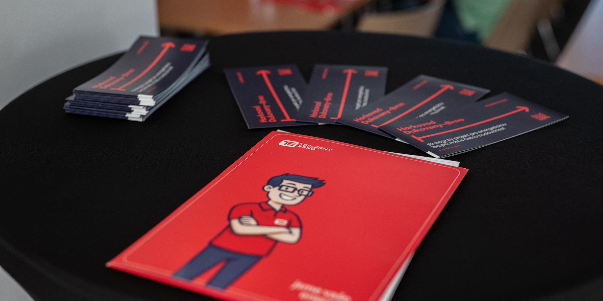 Tisková konference k projektu horkovodu Dukovany–Brno